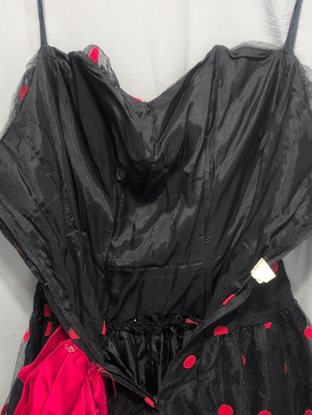 Vintage After Five strapless dress by Julie Duroche - Picture 6 of 8